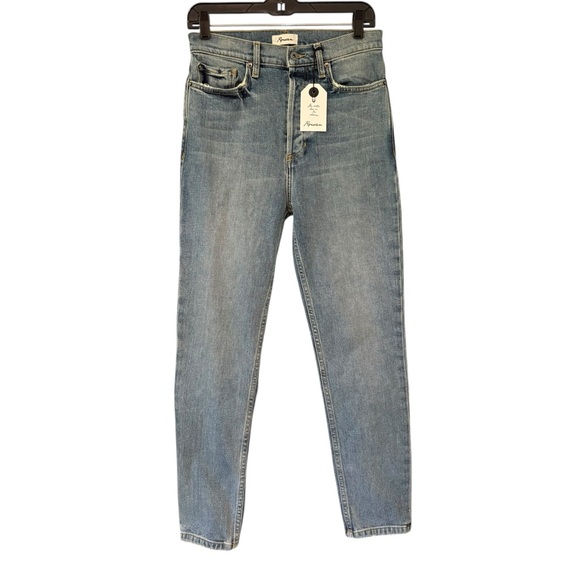 NWT, Rowan Jolene Lightwash Button Fly Jean, Sz 28 - Picture 3 of 16
